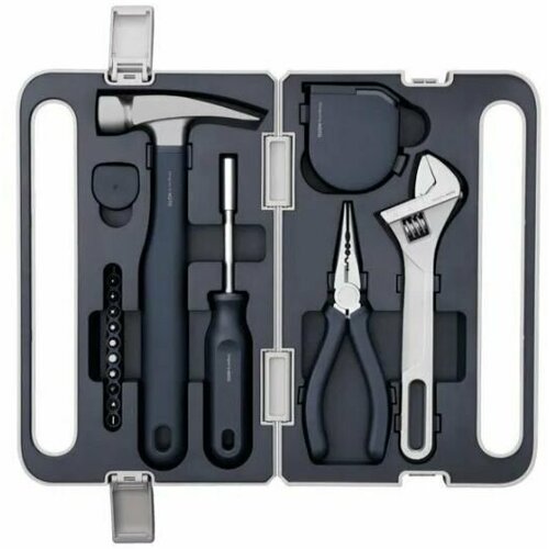 купить за 4385 руб, фото Набор инструментов HOTO Manual Tool Set QWSGJ002 (серый)