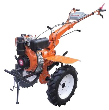 ﻿kultivator (walk-hjulet traktor) Green Field МБ-1100BDE Foto, Egenskaber
