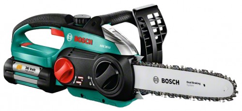 elektrische kettingzaag Bosch AKE 30 LI foto, karakteristieken