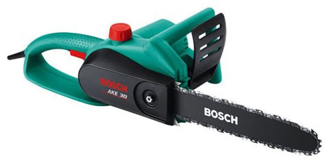 elektriska motorsåg sågen Bosch AKE 30 Fil, egenskaper