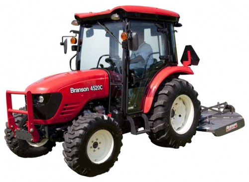 mini traktor Branson 4520C fénykép, jellemzői