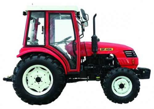 mini traktori DongFeng DF-404 (с кабиной) kuva, ominaisuudet
