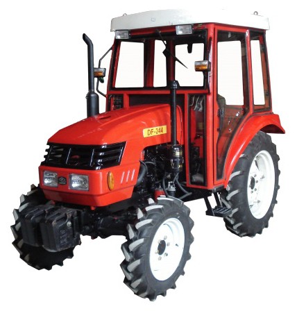 mini traktor DongFeng DF-244 (с кабиной) fotografie, charakteristika