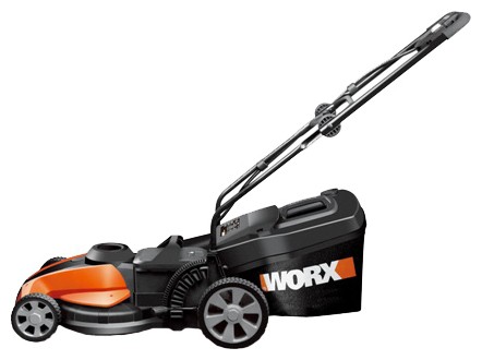 düzenleyici (çim biçme makinesi) Worx WG784 fotoğraf, özellikleri