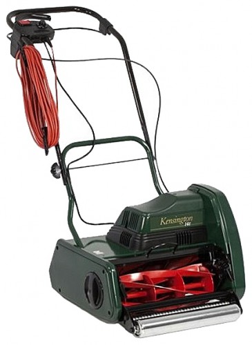 trimmer (self-propelled lawn mower) Allett Kensington 14E Photo, Characteristics