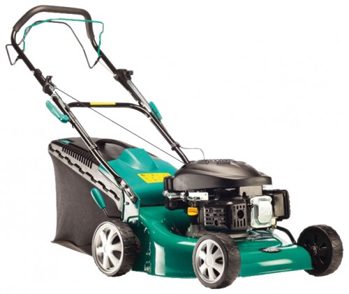 trimmer (self-propelled lawn mower) GARDEN MASTER 46 SP Photo, Characteristics