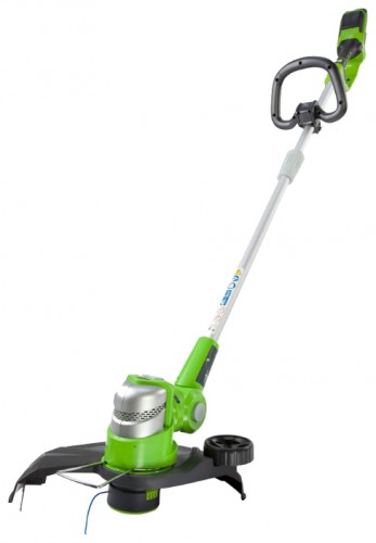 trimmer (trimmer) Greenworks 2100007 24V Deluxe Photo, Characteristics