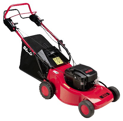 trimmer (self-propelled lawn mower) Solo 553 S Photo, Characteristics
